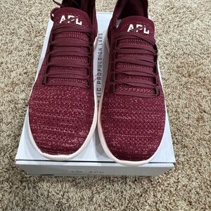 APL Burgundy Techloom Breeze Sneakers